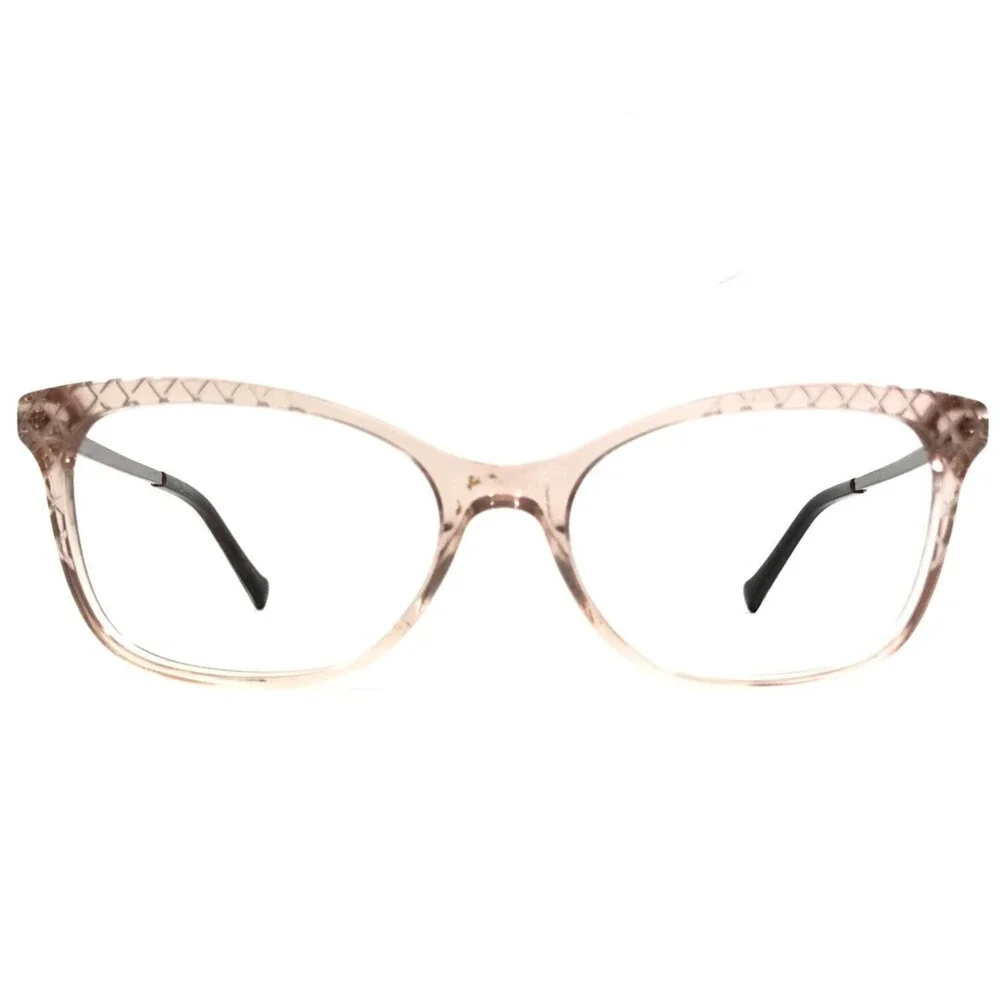Vera Bradley Eyeglasses Frames Tavia Garden Grove Clear Pink Silver 54-17-138